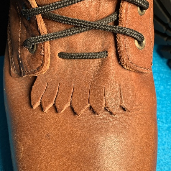 REDHEAD BRAND MEN’S waterproof insulated brown leather & suede boots 12 wide - Picture 7 of 9